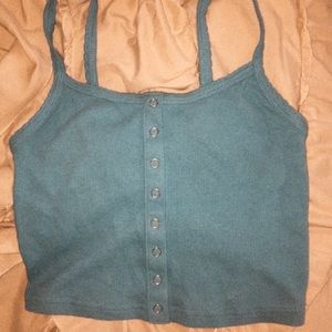Button up tank top